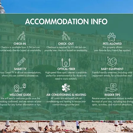 Casa vacanze Sea Views Two Balconies & Private Parking Cannes